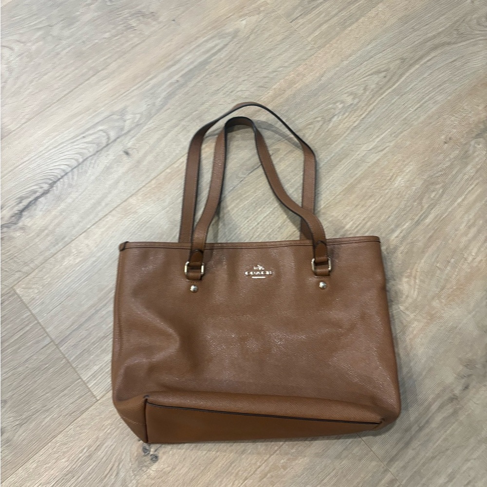 Coach Brown Leather Classic Tote